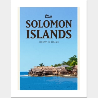 Visit Solomon Islands Posters and Art